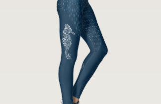 tribal_seahorse_with_whale_shark_pattern_leggings